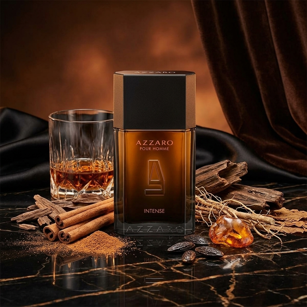 Azzaro Pour Homme Intense в атмосферична топла сцена