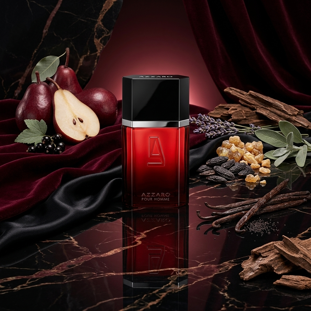 Azzaro Pour Homme Elixir в атмосферична ориенталска сцена