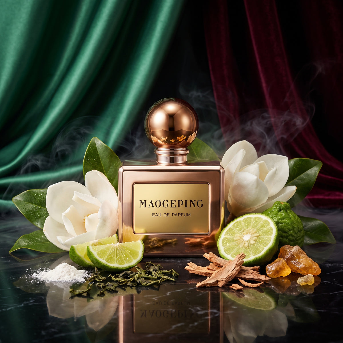 Maogeping Magnolia Majesty ароматни нотки: магнолия, роза, мандарина и мускус