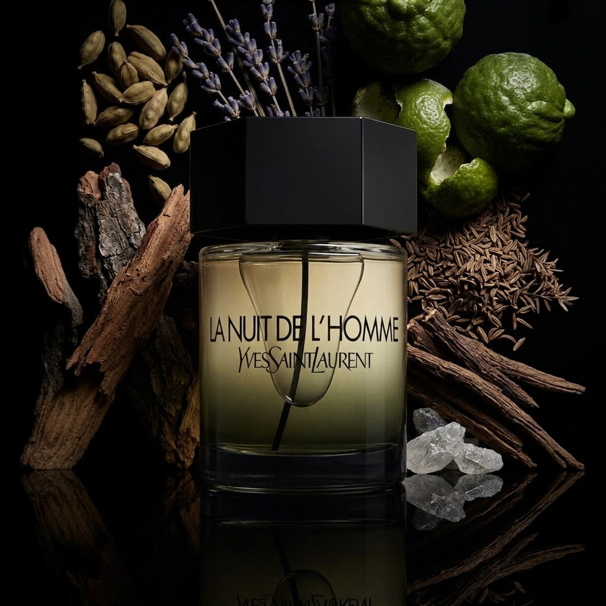 La Nuit de l'Homme Yves Saint Laurent парфюмна отливка снимка 2