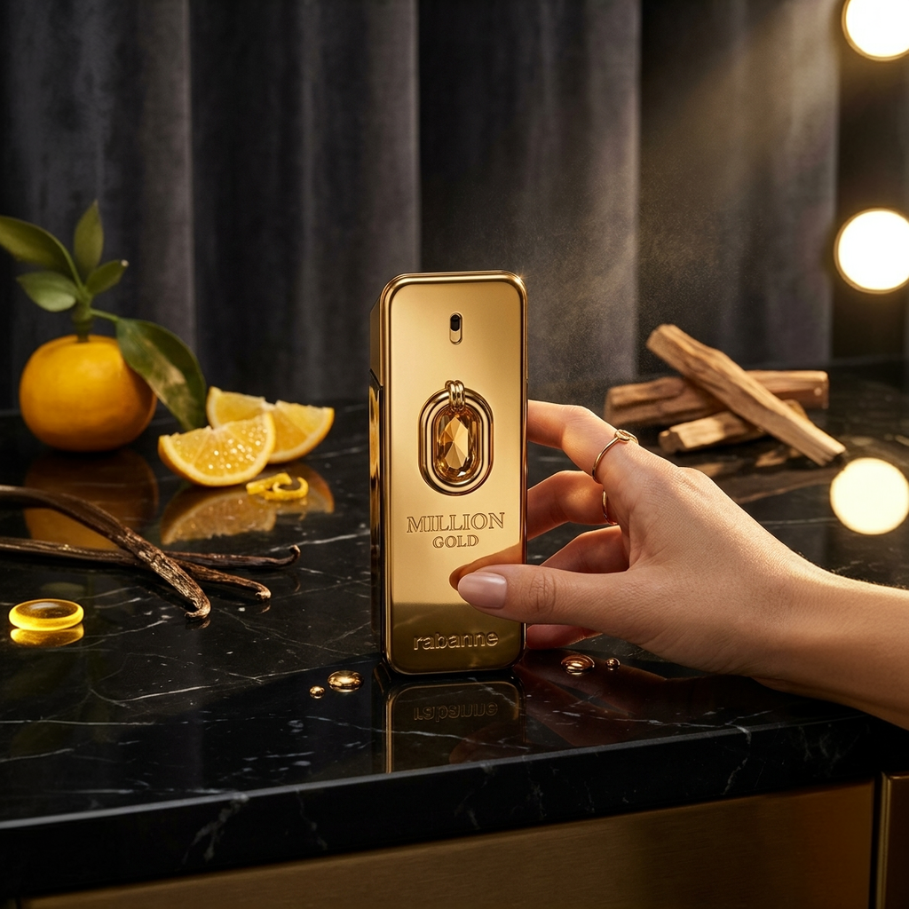 Paco Rabanne Million Gold Elixir парфюмна отливка снимка 4