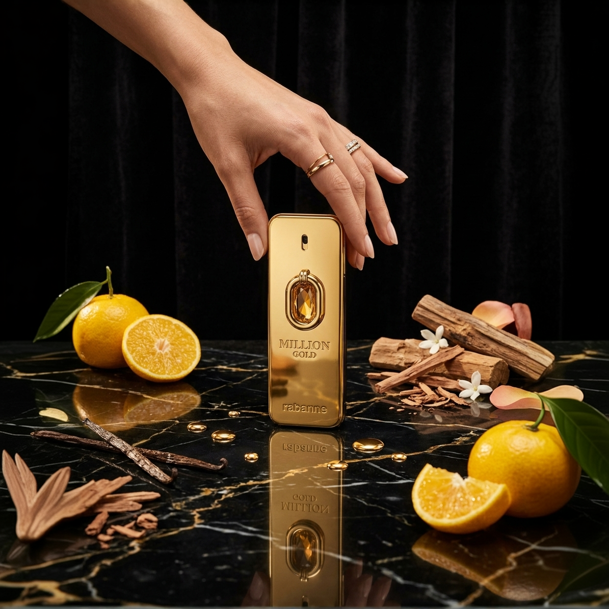 Paco Rabanne Million Gold Elixir парфюмна отливка снимка 5