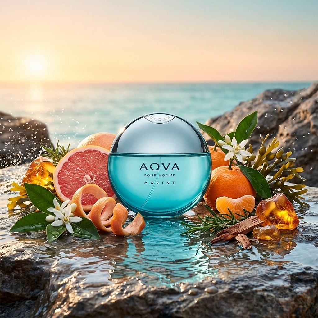 Bvlgari Aqva Pour Homme Marine perfume decant 5 ml & 10 ml, image 2