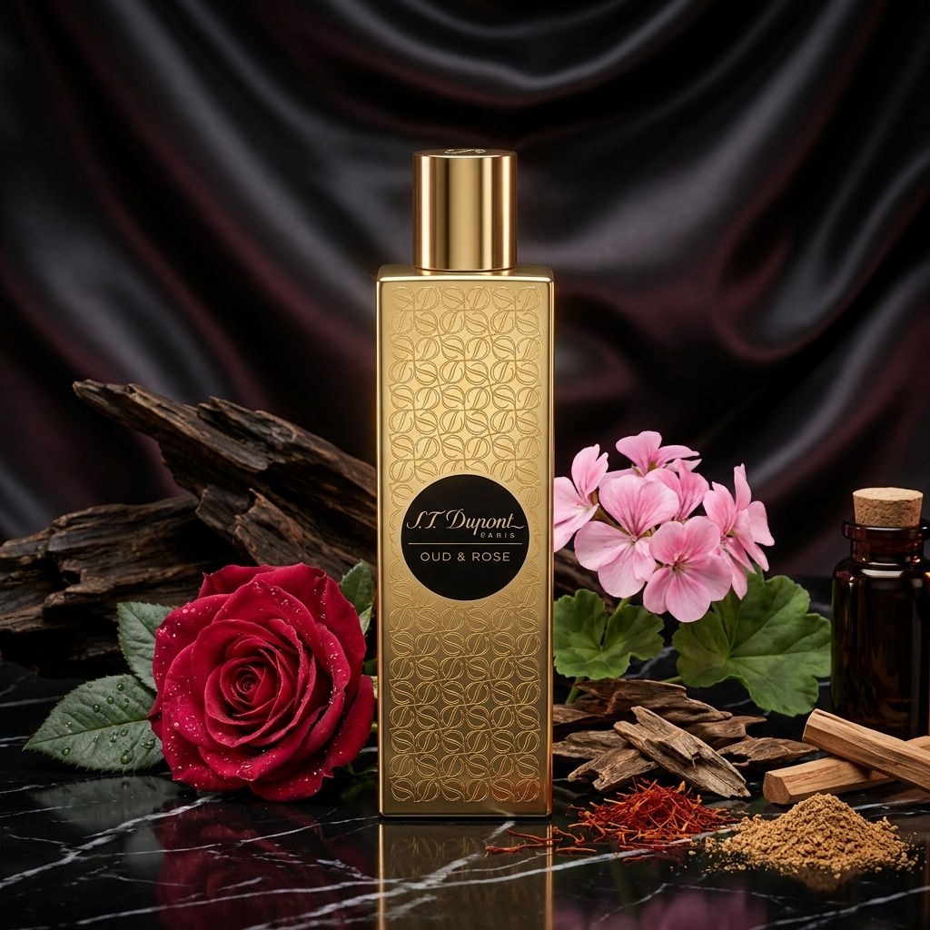S.T. Dupont Oud & Rose парфюмна отливка 5 мл и 10 мл, снимка 2